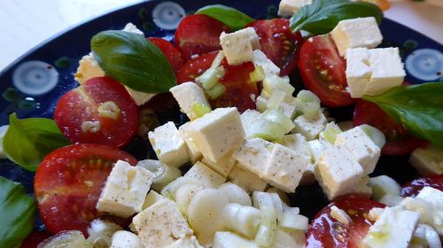 Salad with Feta Cheese